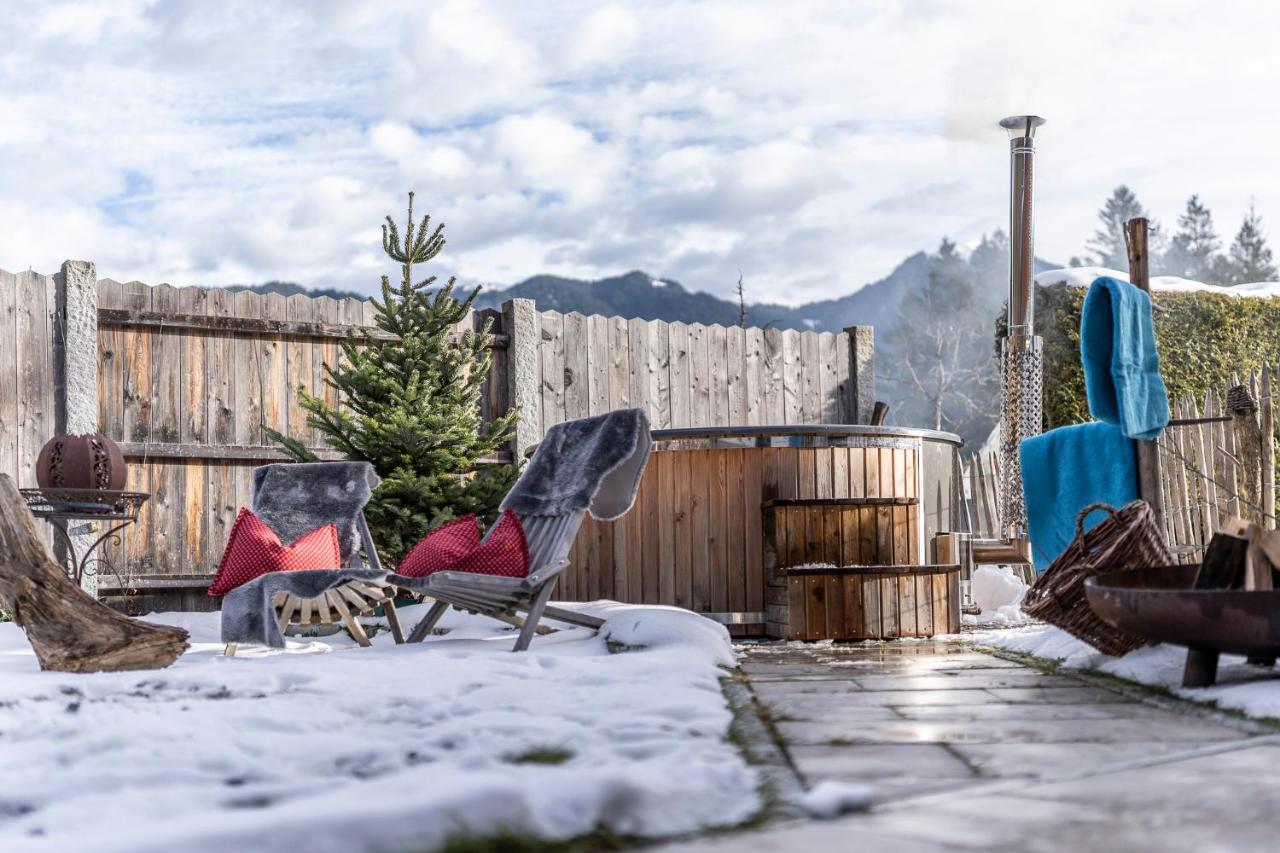 Landerermuehle Hotel Lenggries Bagian luar foto